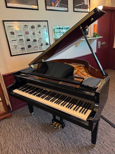 Wurlitzer 4'8'' Grand Piano - Polished Ebony