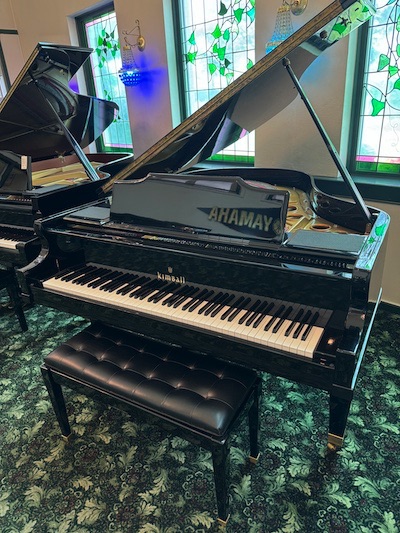 Kimball 5'8'' Grand Piano - Polished Ebony